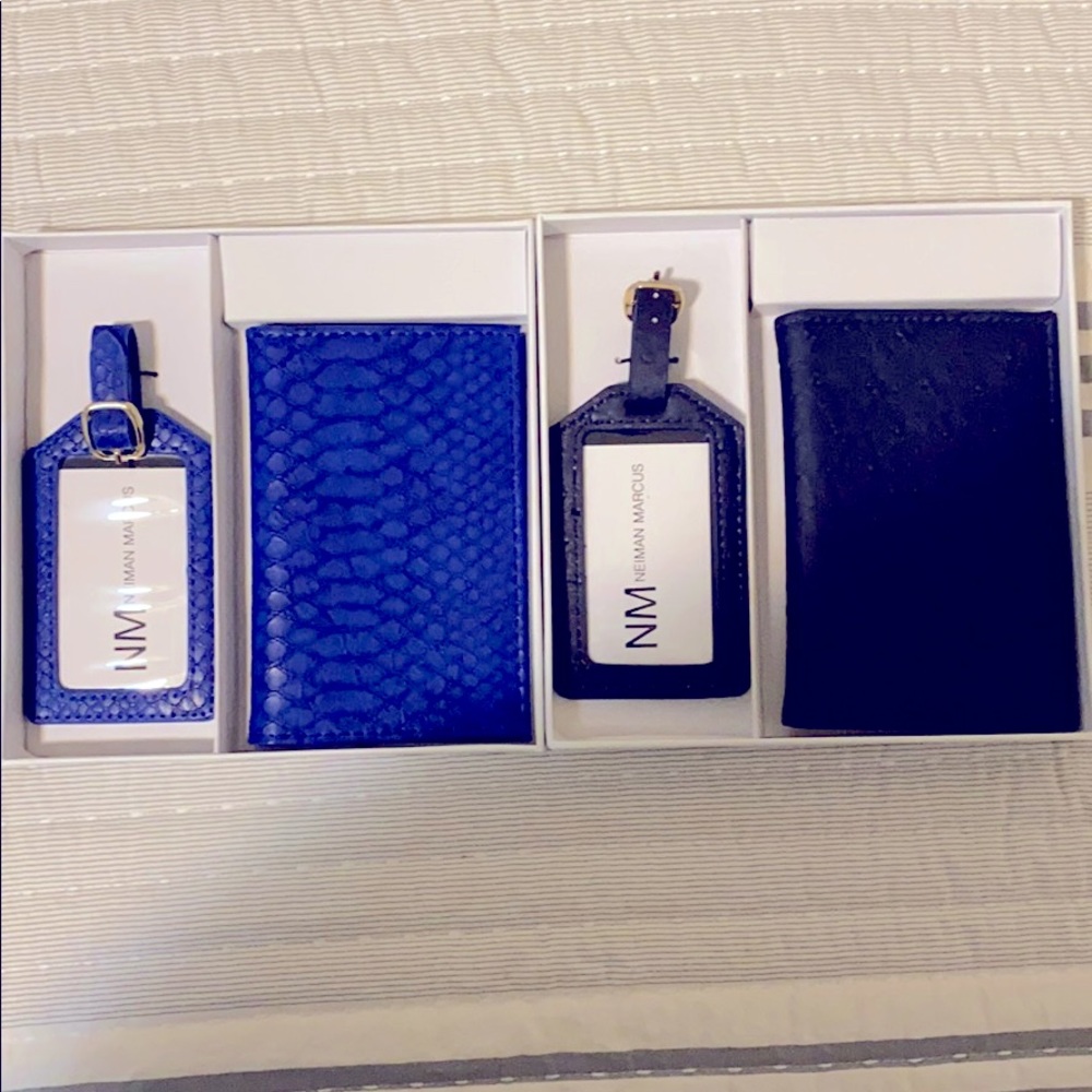 NWT Travel Passport Case and Luggage Tag